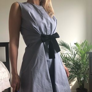 Mini blue dress “& other stories”